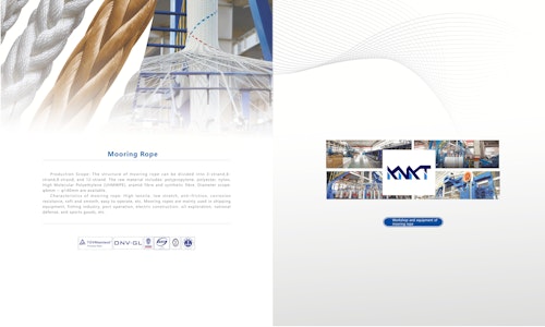 繊維ロープ製品カタログ（KNKT株式会社） (KNKT株式会社) のカタログ
