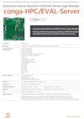 COM-HPC Server 評価ボード: conga-HPC/EVAL-Server-congatec Japan K.K.のカタログ