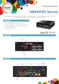 産業用ファンレス組込みPC Jetway HBFDF05-サンテックス株式会社のカタログ
