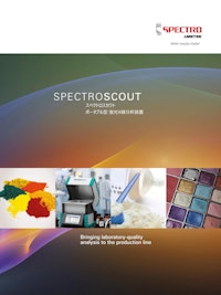 ポータブル型 蛍光X線分析装置 - SPECTRO SCOUT 【アメテック株式会社 スペクトロ事業部のカタログ】
