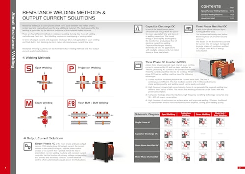 抵抗溶接について (大慶電機工業有限会社) のカタログ