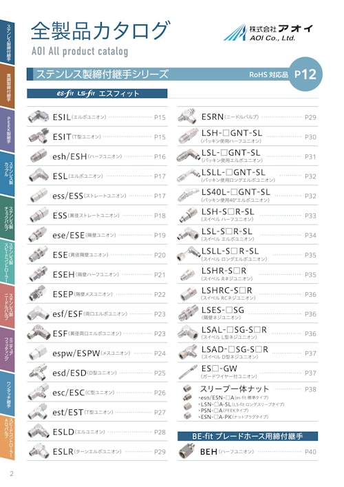 アオイ総合カタログ (アオイ工販株式会社) のカタログ
