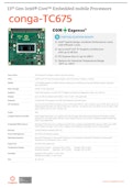 conga-TC675：COM Express Type 6 Compact（第13世代 インテル Core）データシート-congatec Japan K.K.のカタログ