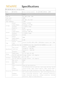 5000シリーズ 電池検測システム CE-5008-20V10A-SMB　電池テスト装置(Battery Test Equipments) バッテリーマネージメント　バッテリーテスタ　バッテリーシミュレータ　バッテリー サイクルテスター 【新威技術株式会社のカタログ】