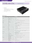 Elkhart Lake 組込みPC TANK-630-EHL-サンテックス株式会社のカタログ