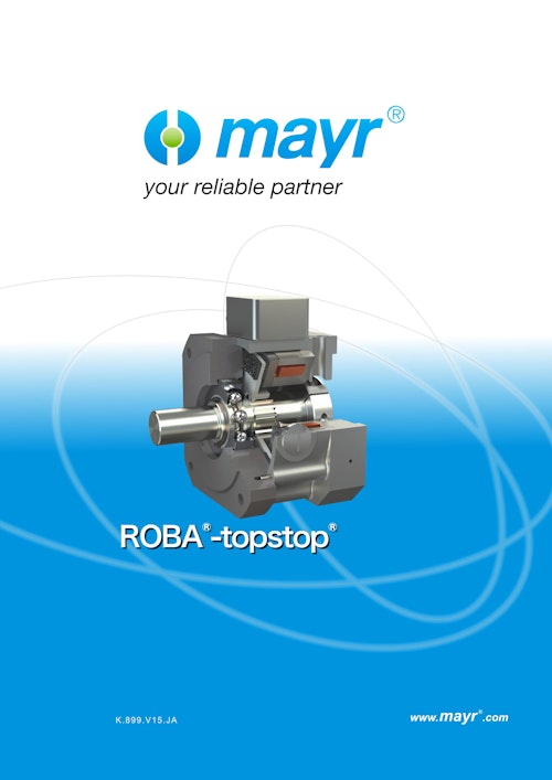 ROBA-topstop (Mayr Japan 合同会社) のカタログ