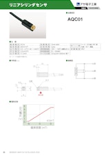 リニアシリンダセンサ　AQC01のカタログ