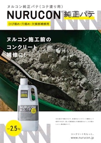 NURUCON純正パテ　約2.5㎏ 【タイハクマテリアルズ株式会社のカタログ】