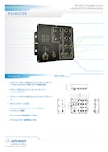 【Adsw2926】EN 50155 L2 Managed 14 ports Industrial M12 PoE Ethernet Switch-Advanetのカタログ