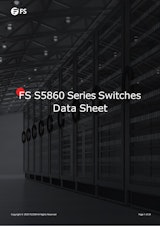 FS S5860シリーズ | 10G L3企業向けスイッチ | 高性能・高信頼のカタログ