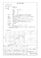 ノイズ防止トランス　NT11-05KFのカタログ