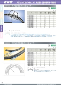 コルゲートチューブ関連 【日本エイ・ヴィー・シー株式会社のカタログ】