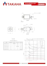 プッシュソレノイド　CBS0830のカタログ