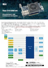 Stratix10 SoCモジュール 開発キット Titan S10 SOM EvKのカタログ