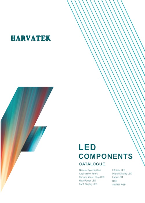 Harvatek Corporation　ハーバテック コーポレーション (台湾)　LED カタログ (二松電気株式会社) のカタログ