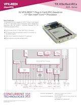 TR K9x/6sd-RCx - 堅牢な3U VPXプラグインカードのカタログ