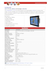 10.4インチ 産業用静電式タッチ高輝度液晶ディスプレイ LITEMAX ULO1045-MXT-T11 製品カタログのカタログ