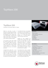 トプティカフォトニクス株式会社のレーザー光源のカタログ