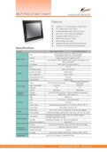 17型第7世代Core-i5-7200U-2.5GHz CPU搭載の高性能ファンレス・タッチパネルPC『WLP-7F20-17』-Wincomm Japan Co., Ltd.のカタログ