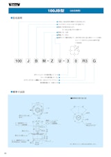 ジョイスティックコントローラ　100JBのカタログ