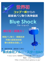 超音波バリ取り洗浄装置　Blue Shockのカタログ